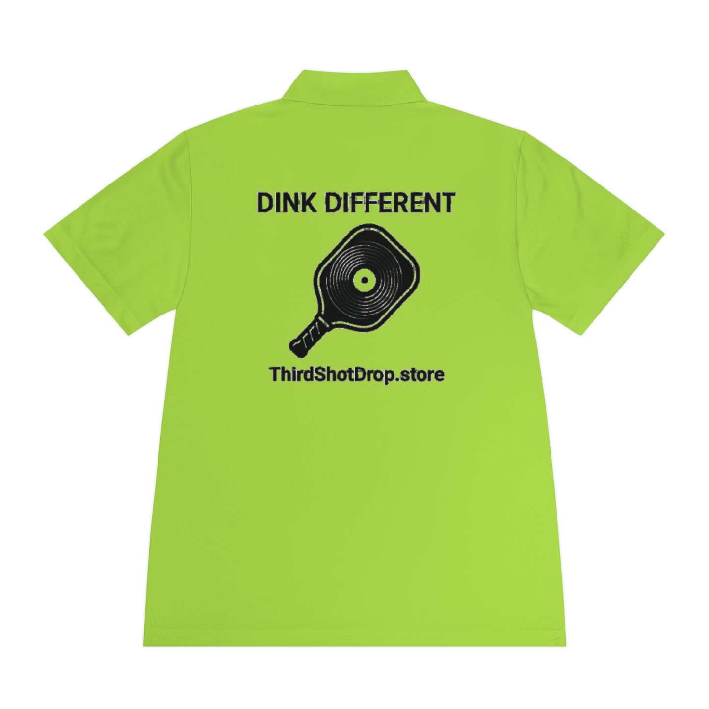"Dink Different" Pickleball Sportwear Polo