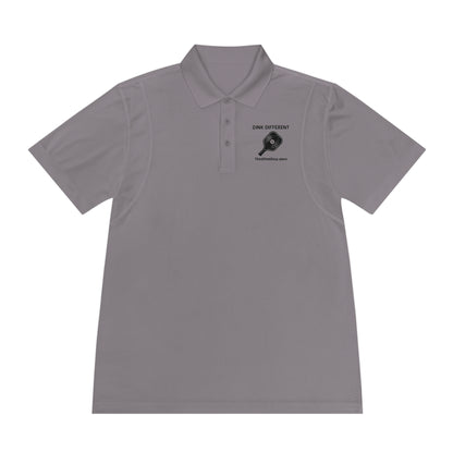 "Dink Different" Pickleball Sportwear Polo