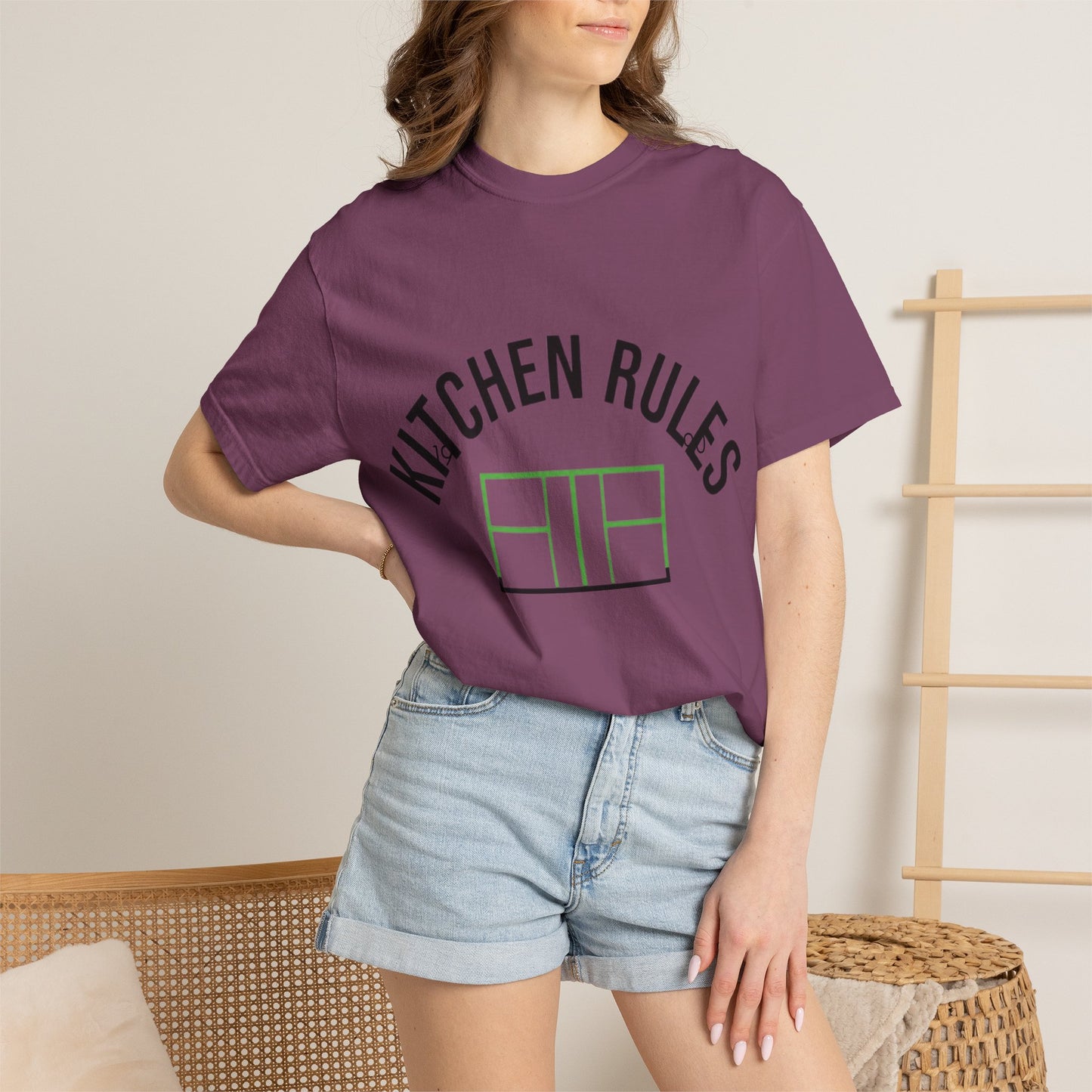 Kitchen Rules T-Shirt — Funny Chef Kitchen Rules Tee