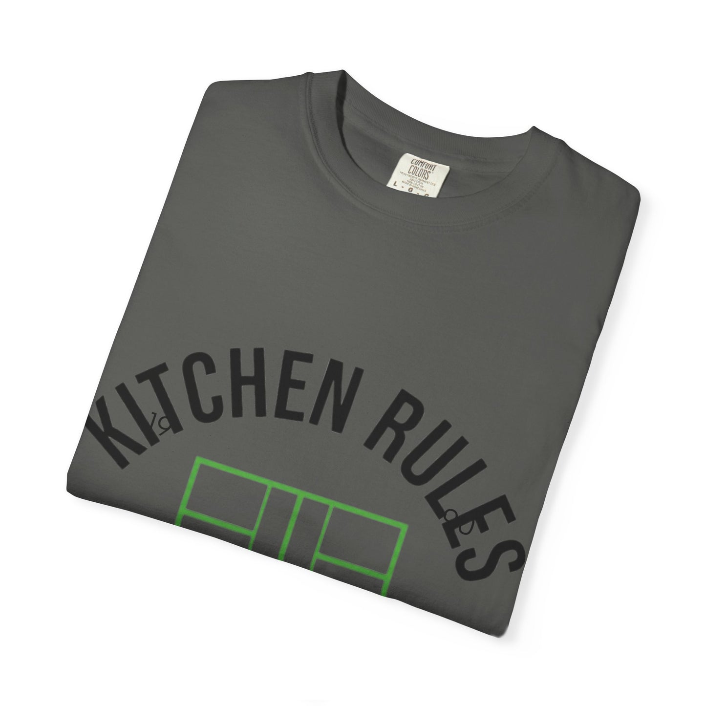 Kitchen Rules T-Shirt — Funny Chef Kitchen Rules Tee