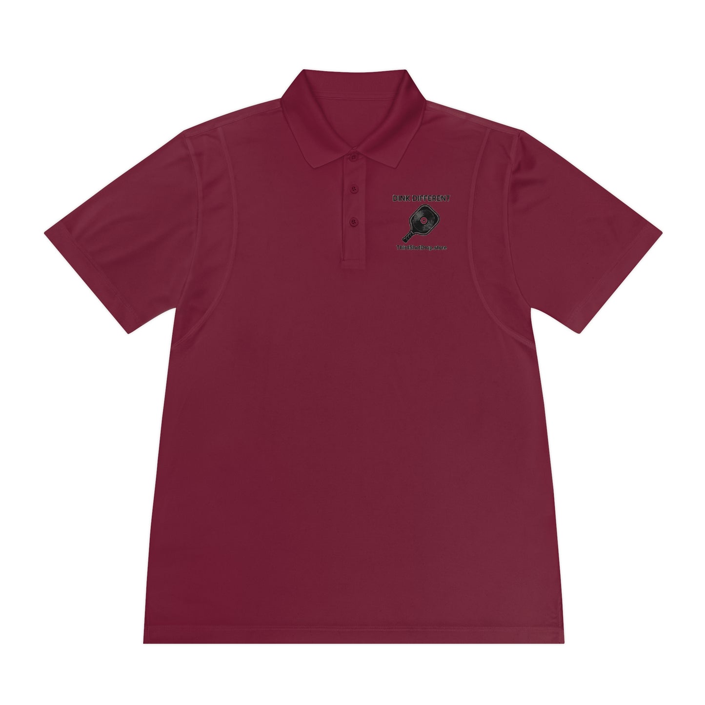 "Dink Different" Pickleball Sportwear Polo