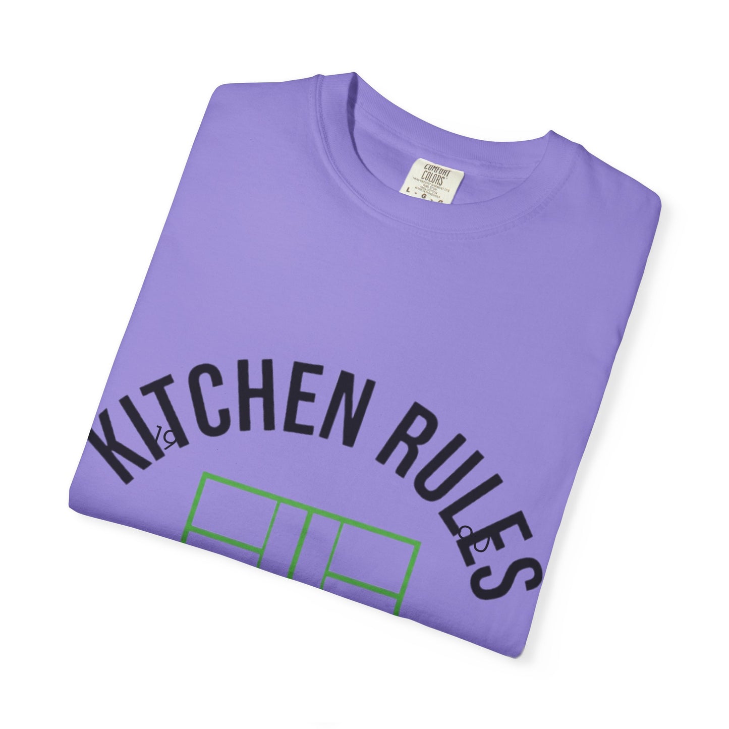 Kitchen Rules T-Shirt — Funny Chef Kitchen Rules Tee