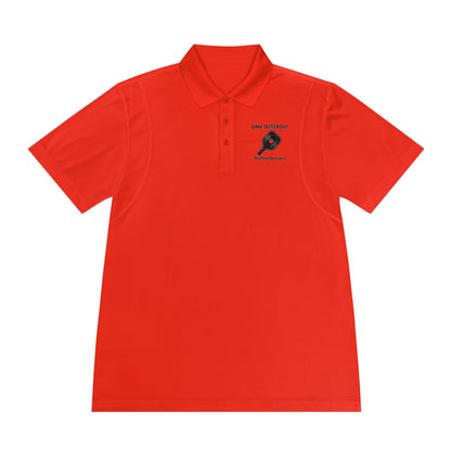 "Dink Different" Pickleball Sportwear Polo