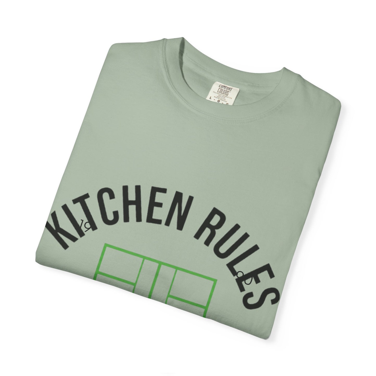 Kitchen Rules T-Shirt — Funny Chef Kitchen Rules Tee