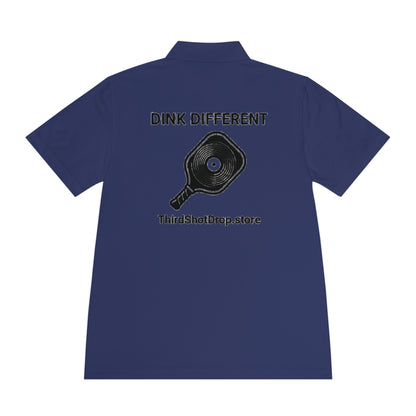 "Dink Different" Pickleball Sportwear Polo