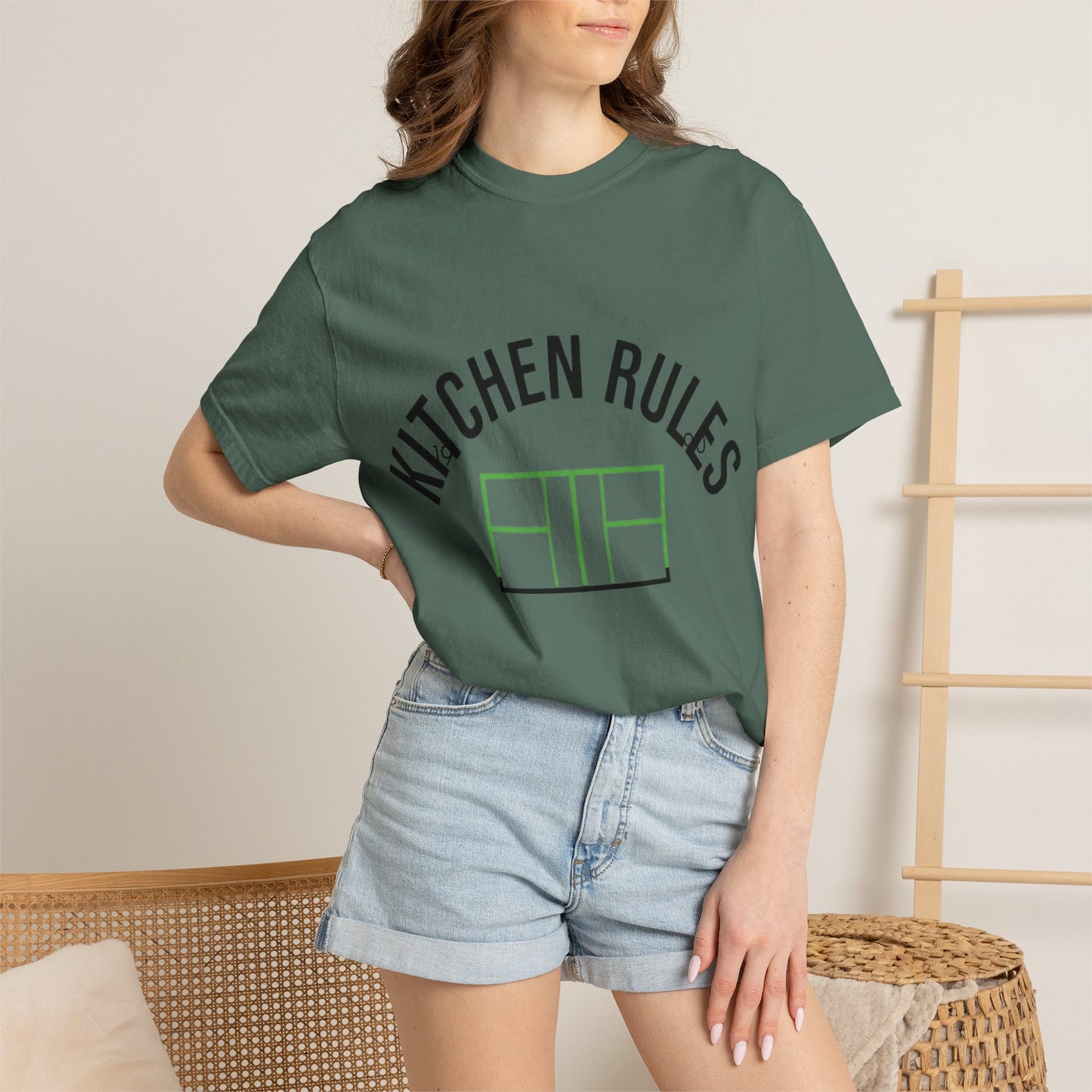 Kitchen Rules T-Shirt — Funny Chef Kitchen Rules Tee
