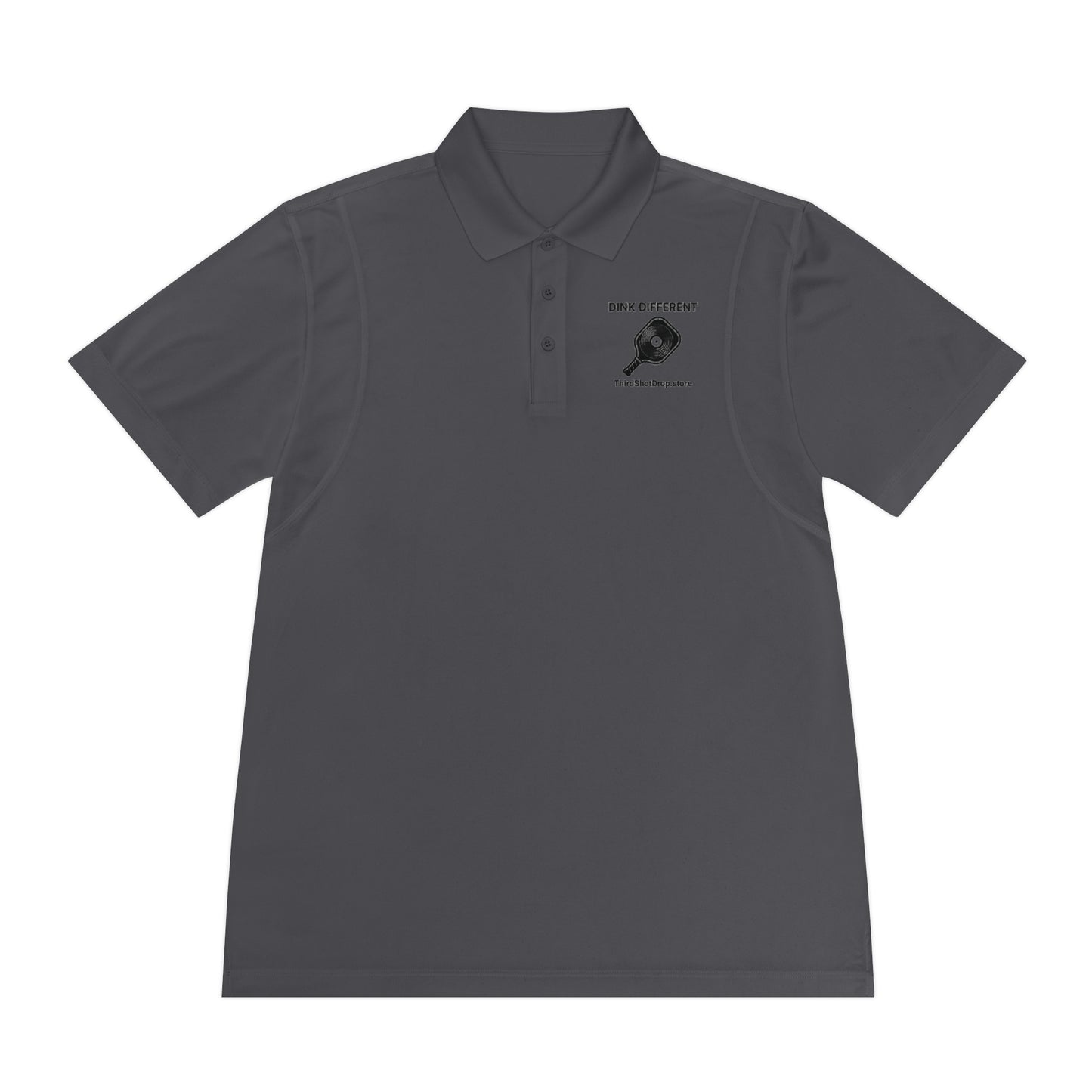 "Dink Different" Pickleball Sportwear Polo