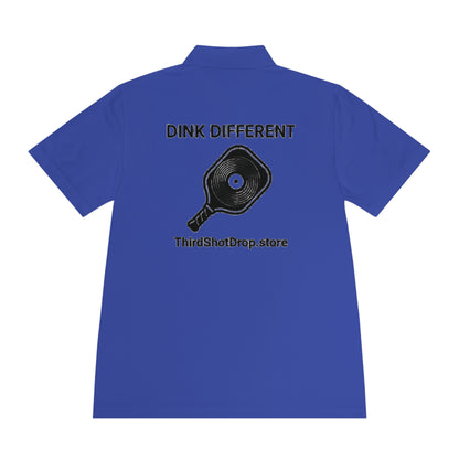 "Dink Different" Pickleball Sportwear Polo