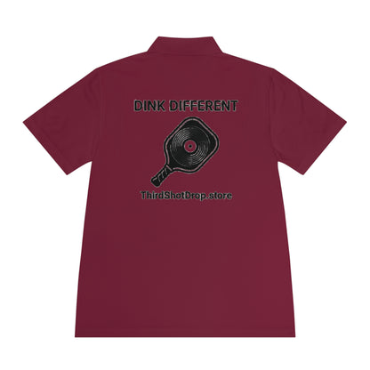 "Dink Different" Pickleball Sportwear Polo
