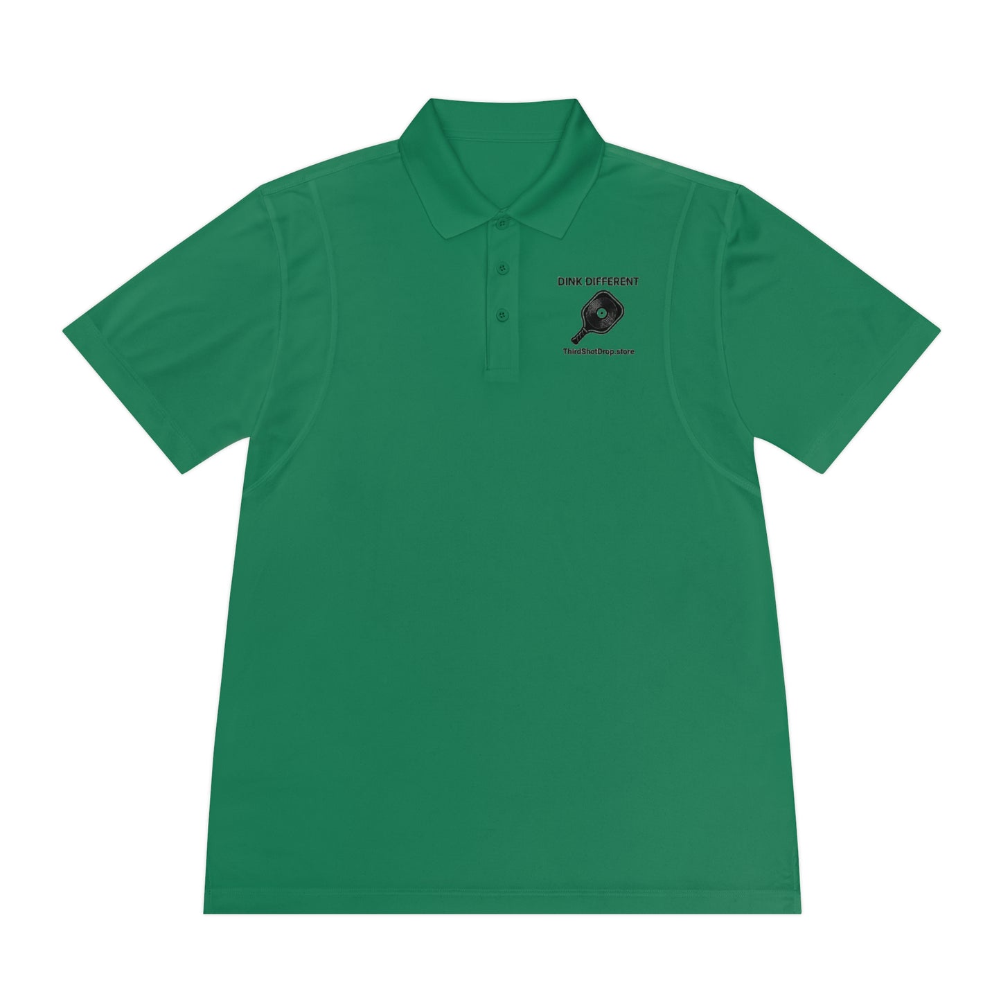 "Dink Different" Pickleball Sportwear Polo