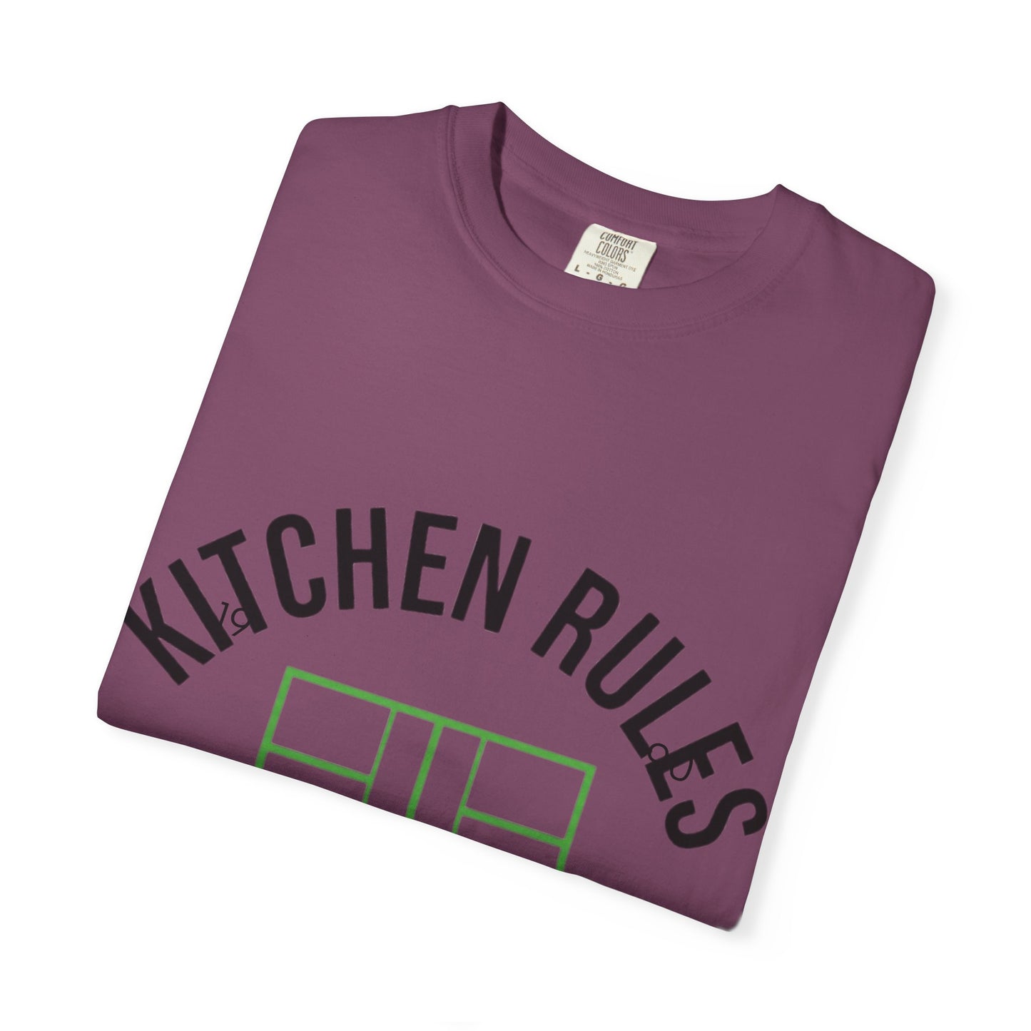 Kitchen Rules T-Shirt — Funny Chef Kitchen Rules Tee