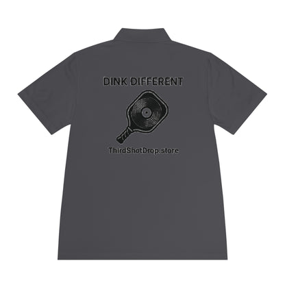 "Dink Different" Pickleball Sportwear Polo