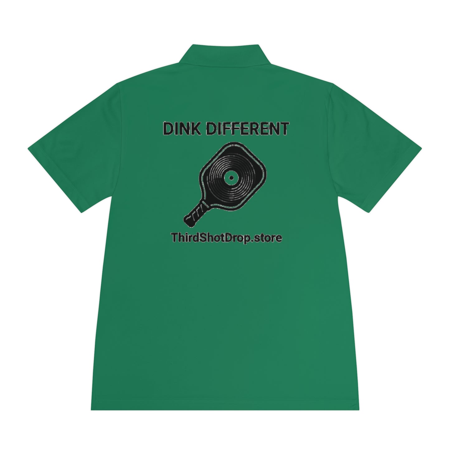 "Dink Different" Pickleball Sportwear Polo