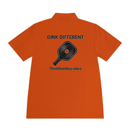 "Dink Different" Pickleball Sportwear Polo