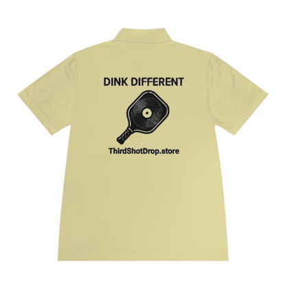 "Dink Different" Pickleball Sportwear Polo