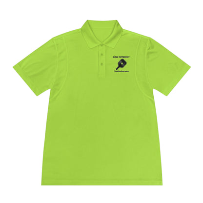 "Dink Different" Pickleball Sportwear Polo