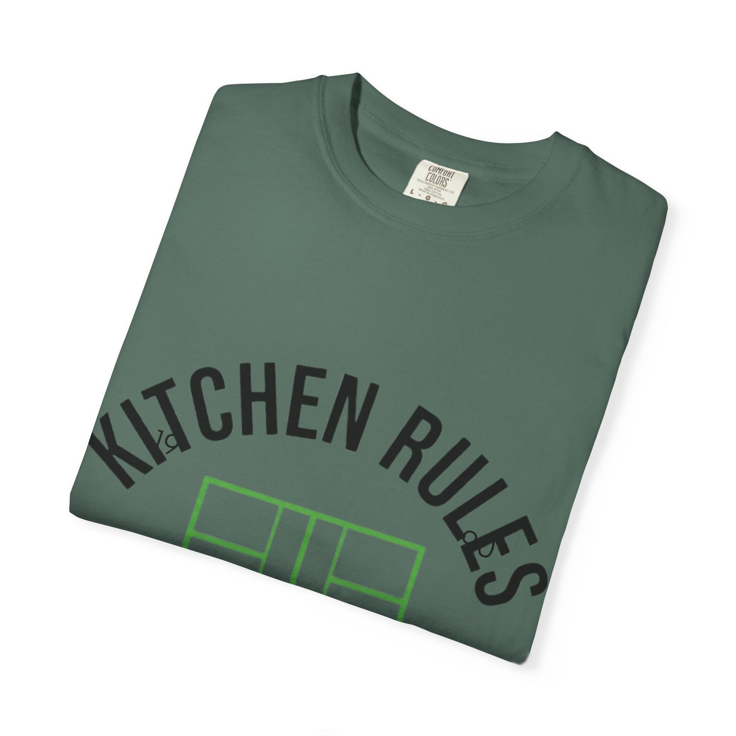 Kitchen Rules T-Shirt — Funny Chef Kitchen Rules Tee