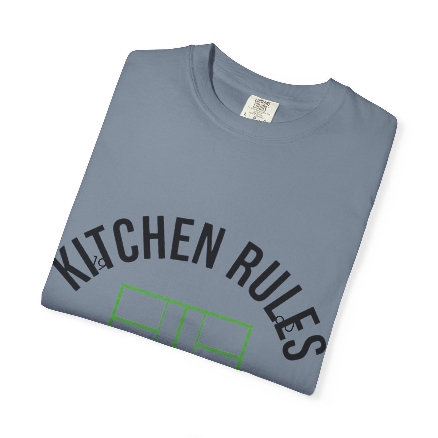 Kitchen Rules T-Shirt — Funny Chef Kitchen Rules Tee
