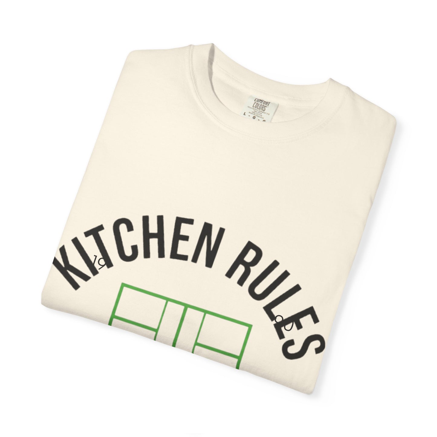 Kitchen Rules T-Shirt — Funny Chef Kitchen Rules Tee