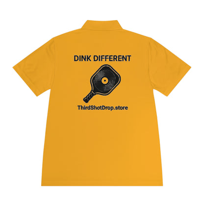 "Dink Different" Pickleball Sportwear Polo