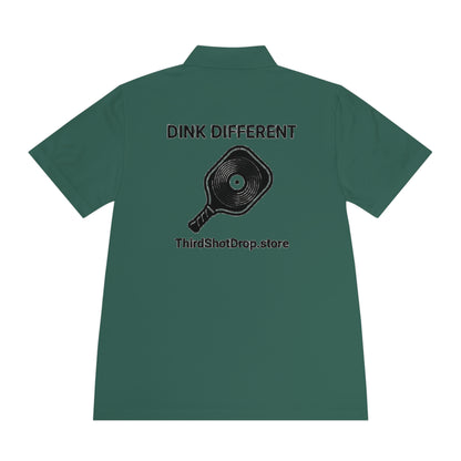 "Dink Different" Pickleball Sportwear Polo