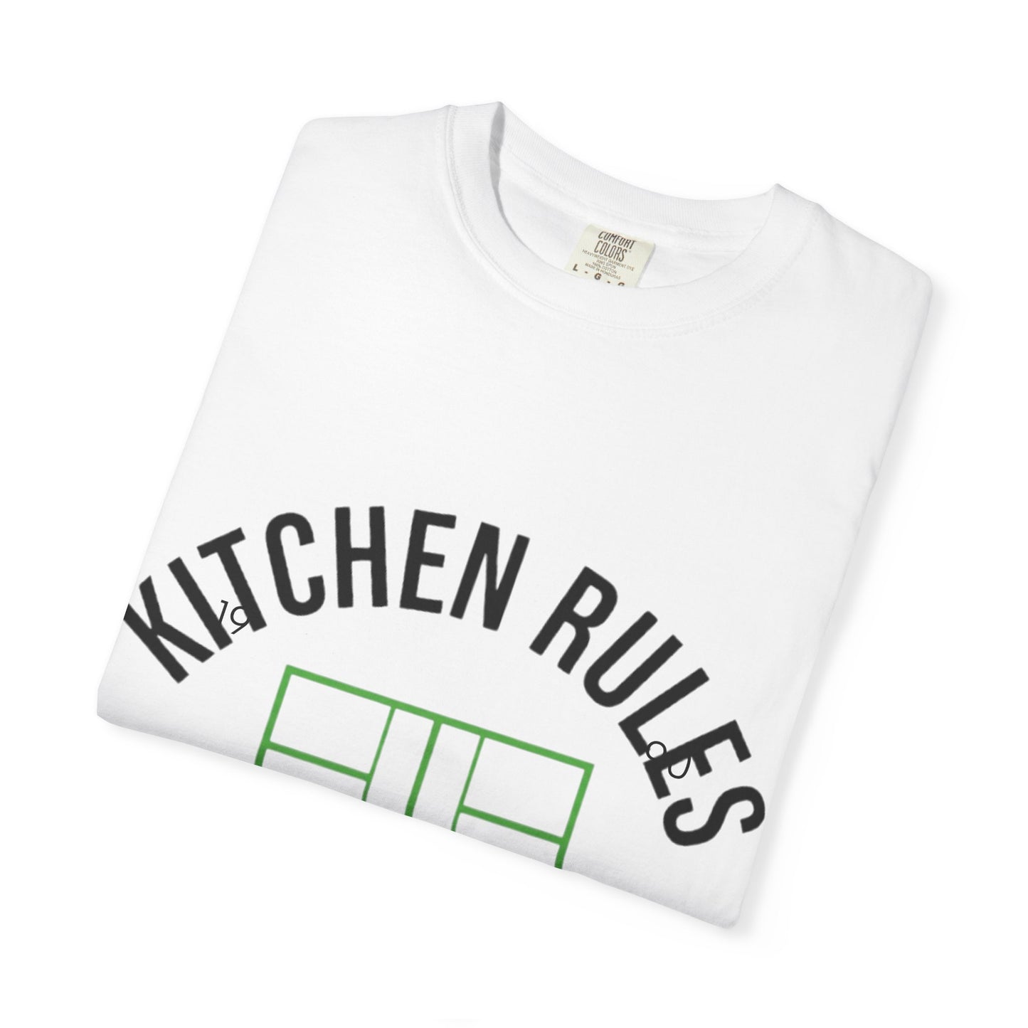 Kitchen Rules T-Shirt — Funny Chef Kitchen Rules Tee