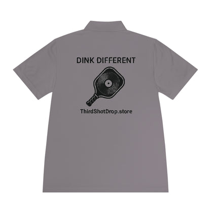 "Dink Different" Pickleball Sportwear Polo