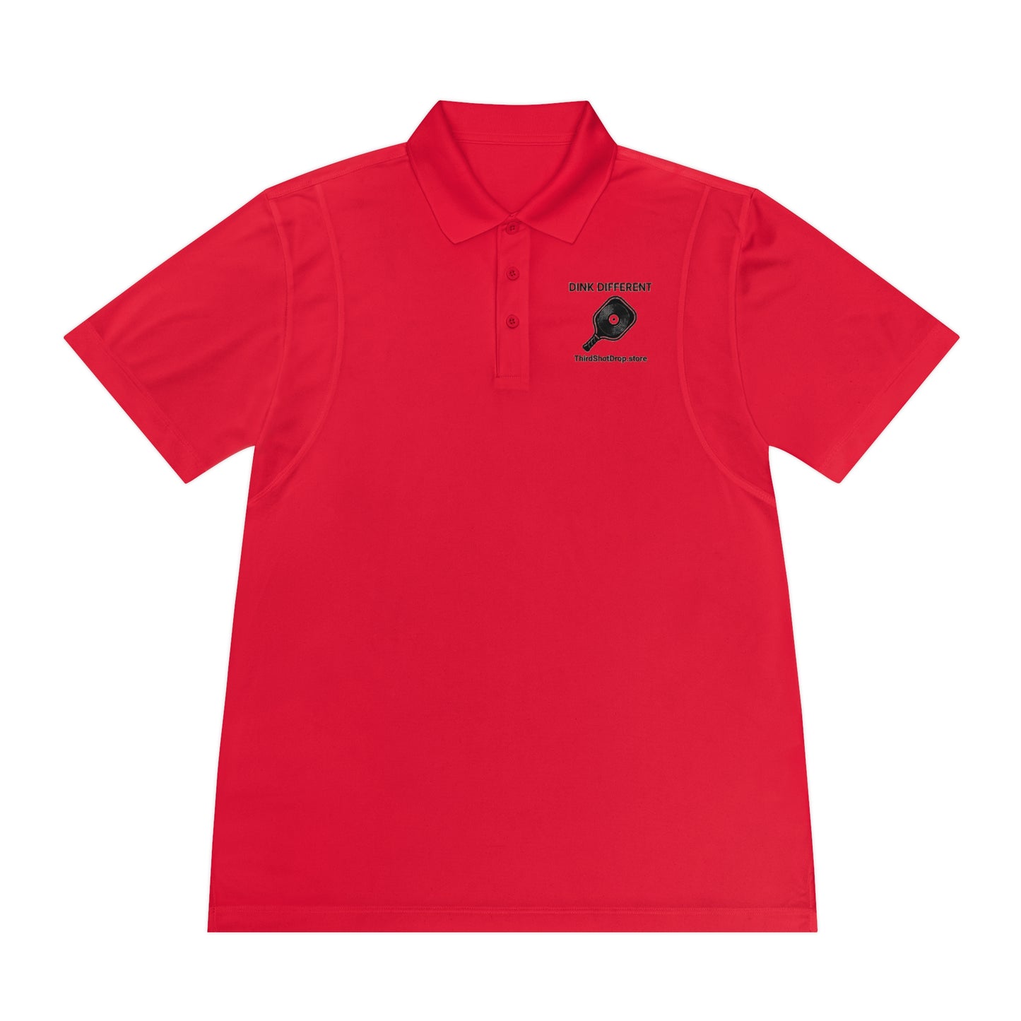 "Dink Different" Pickleball Sportwear Polo
