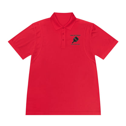 "Dink Different" Pickleball Sportwear Polo