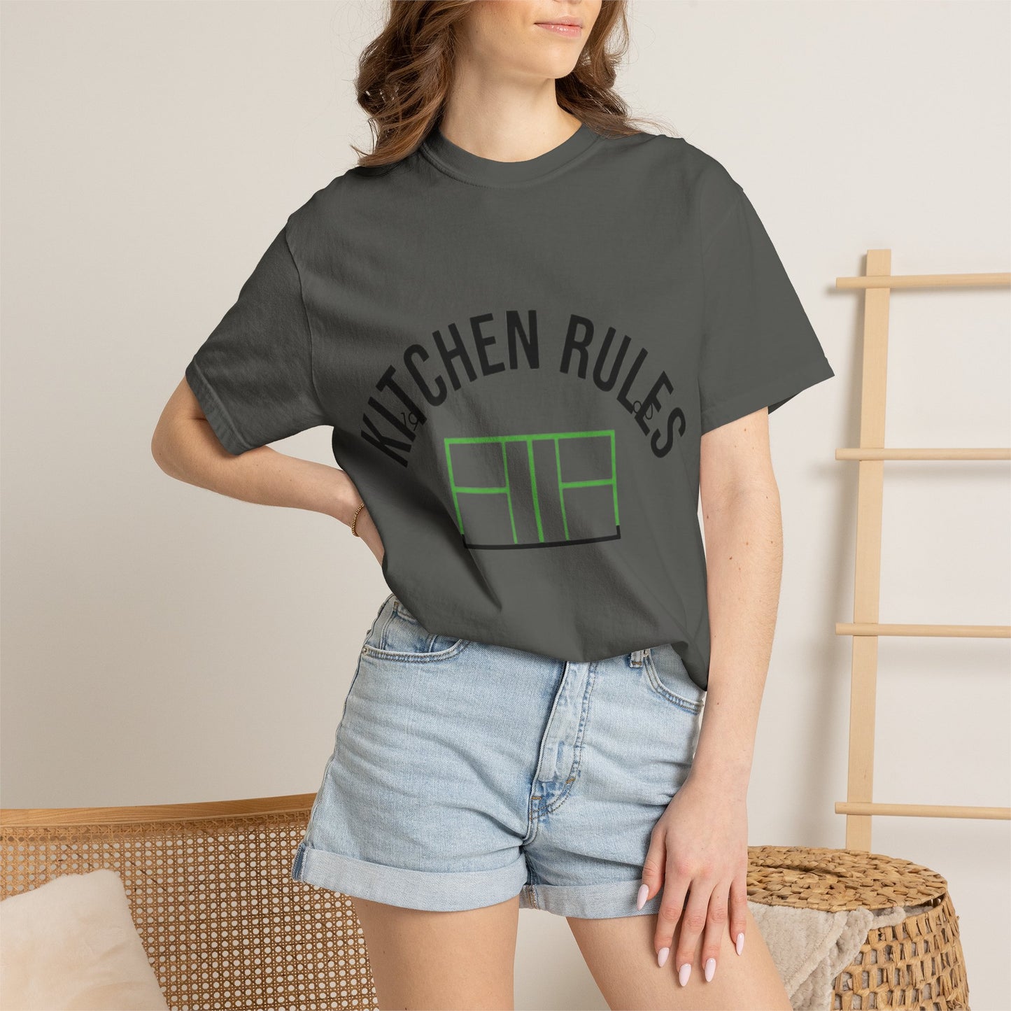 Kitchen Rules T-Shirt — Funny Chef Kitchen Rules Tee