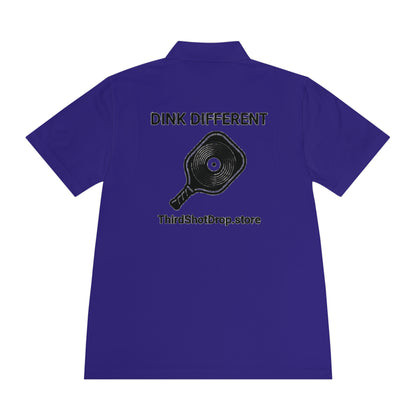 "Dink Different" Pickleball Sportwear Polo