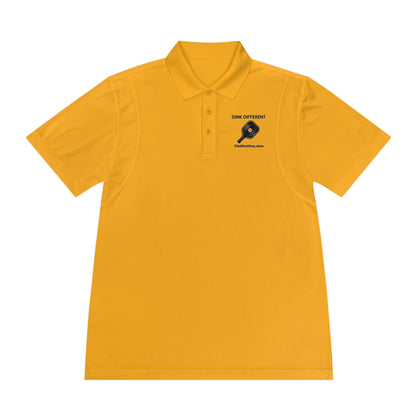 "Dink Different" Pickleball Sportwear Polo