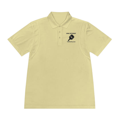 "Dink Different" Pickleball Sportwear Polo
