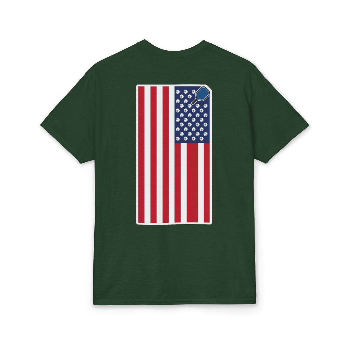 American Flag Back-Print T-Shirt