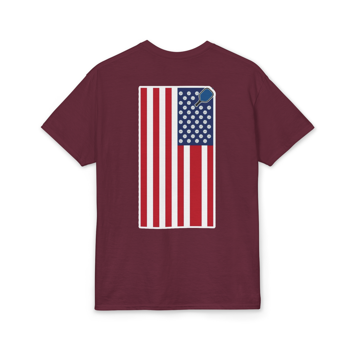 American Flag Back-Print T-Shirt