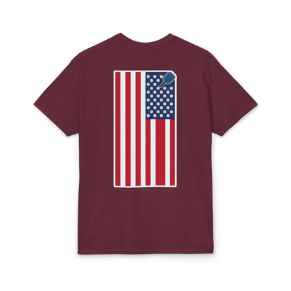 American Flag Back-Print T-Shirt