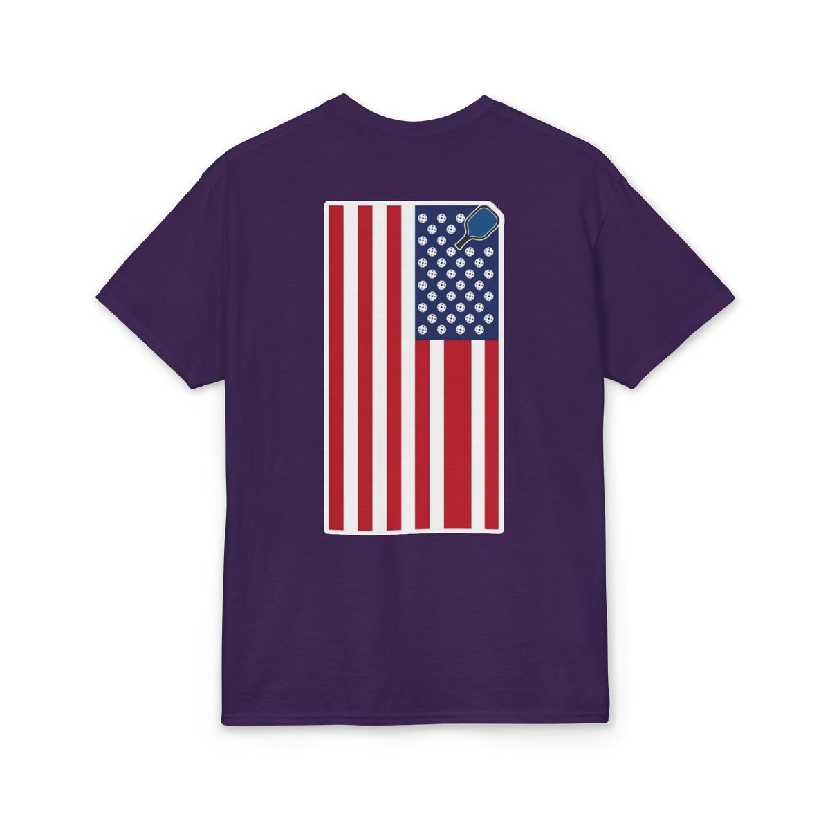 American Flag Back-Print T-Shirt