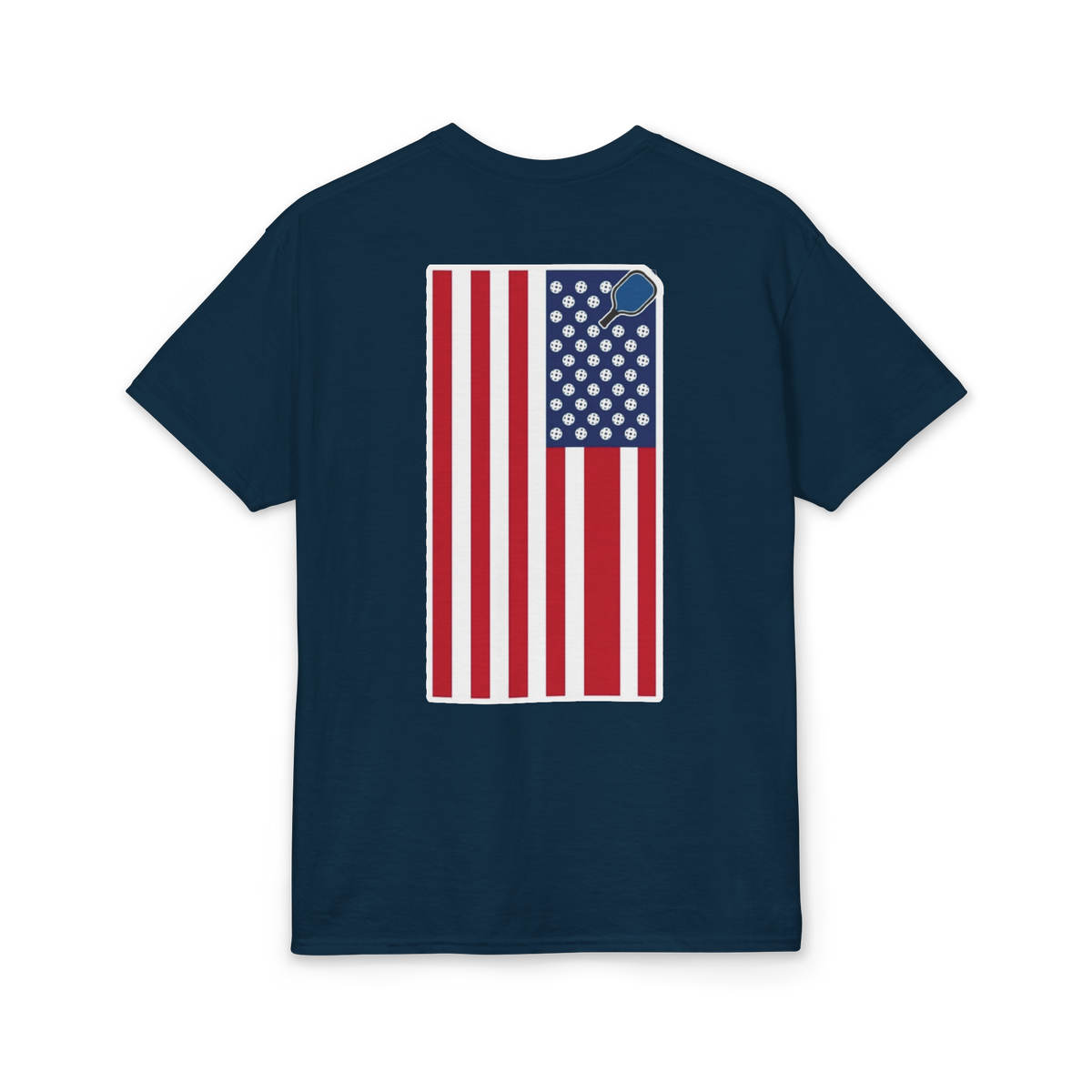 American Flag Back-Print T-Shirt