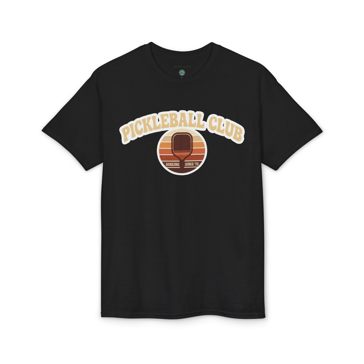 Pickleball Club Retro Paddle T-Shirt