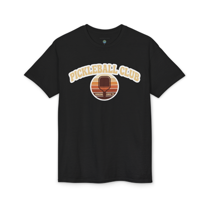 Pickleball Club Retro Paddle T-Shirt