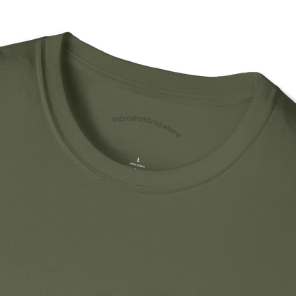T-shirt au trait de pagaie de pickleball