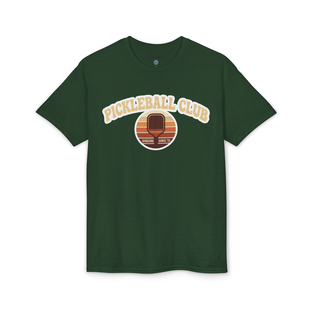 Pickleball Club Retro Paddle T-Shirt
