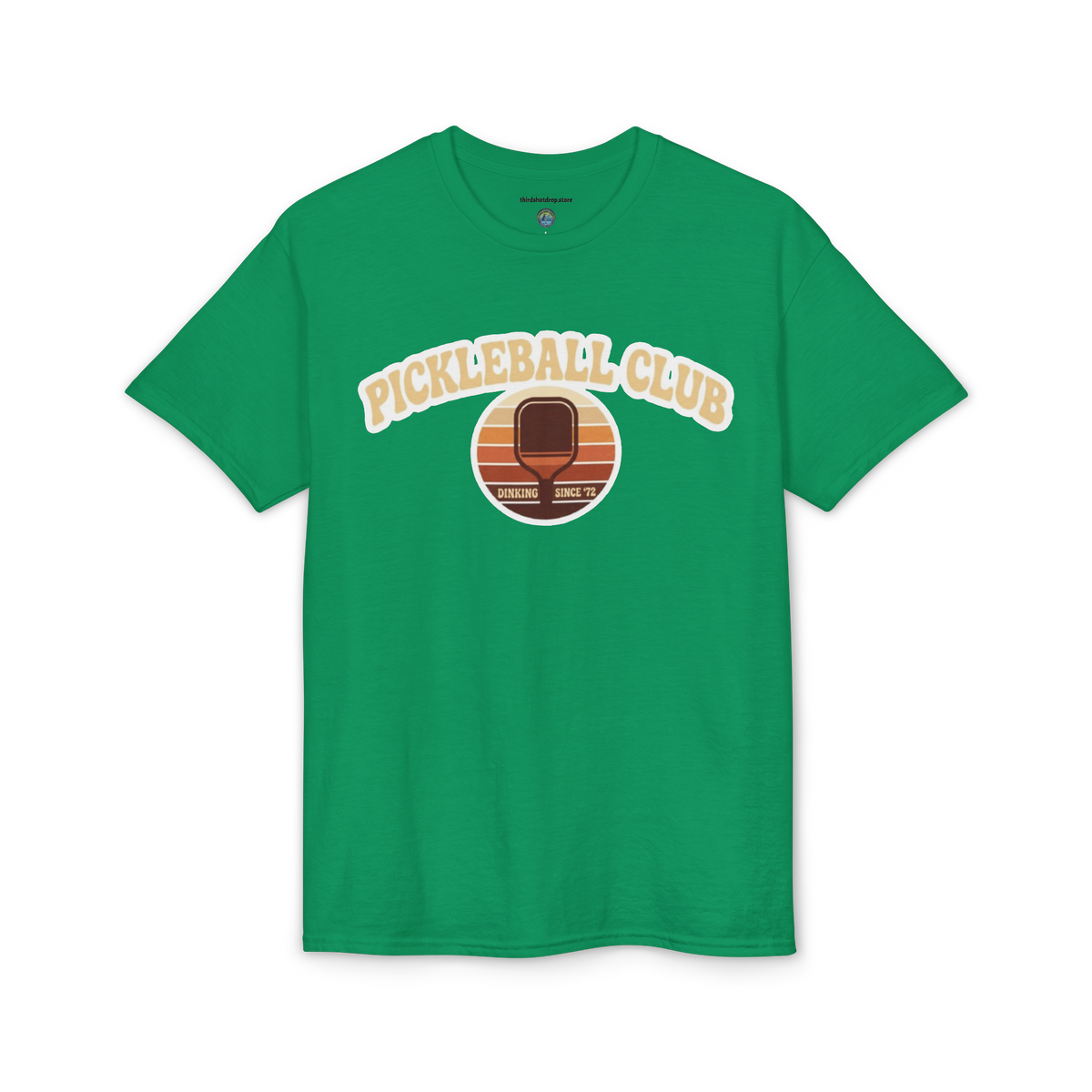 Pickleball Club Retro Paddle T-Shirt