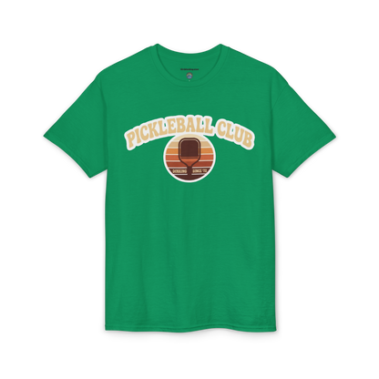Pickleball Club Retro Paddle T-Shirt