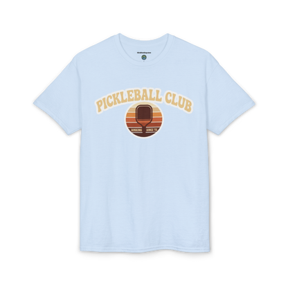 Pickleball Club Retro Paddle T-Shirt