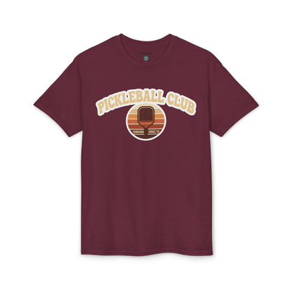 Pickleball Club Retro Paddle T-Shirt