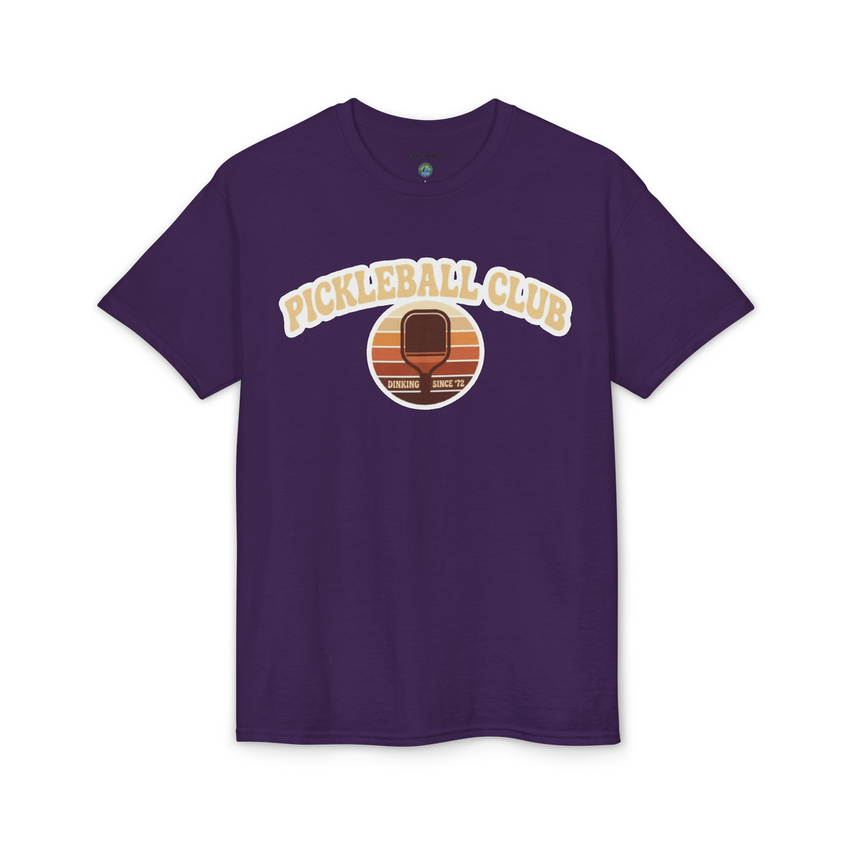 Pickleball Club Retro Paddle T-Shirt