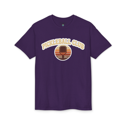 Pickleball Club Retro Paddle T-Shirt