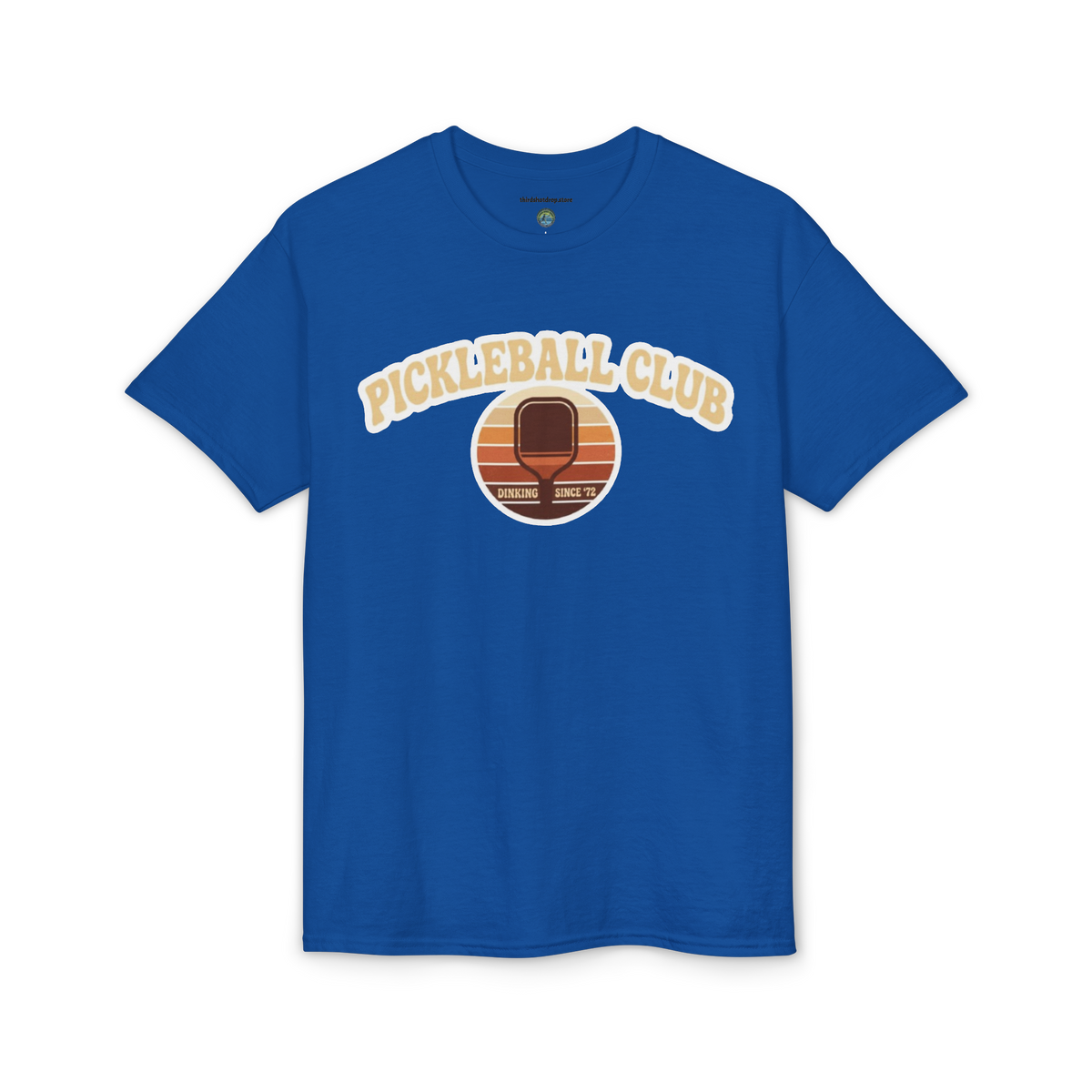 Pickleball Club Retro Paddle T-Shirt