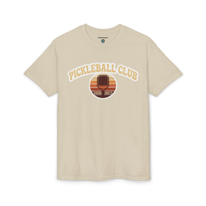 Pickleball Club Retro Paddle T-Shirt